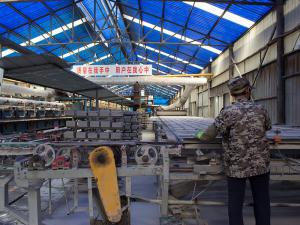 耐酸磚傳送車間